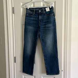 NWT J.Crew women’s mid-rise classic straight fit jean 28 - Poole wash